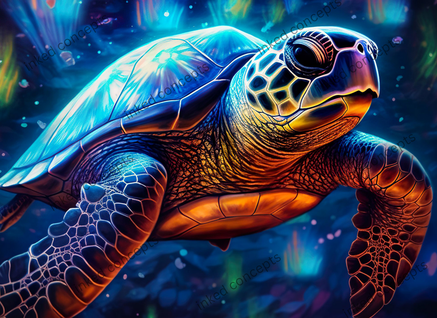 Leo the Sea Turtle (Glow Available)
