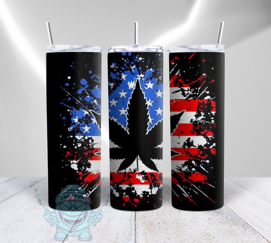 Cannabis American Flag