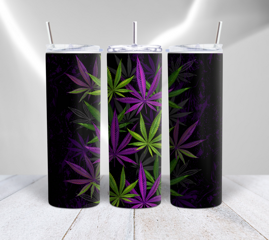Cannabis Purple & Green Love