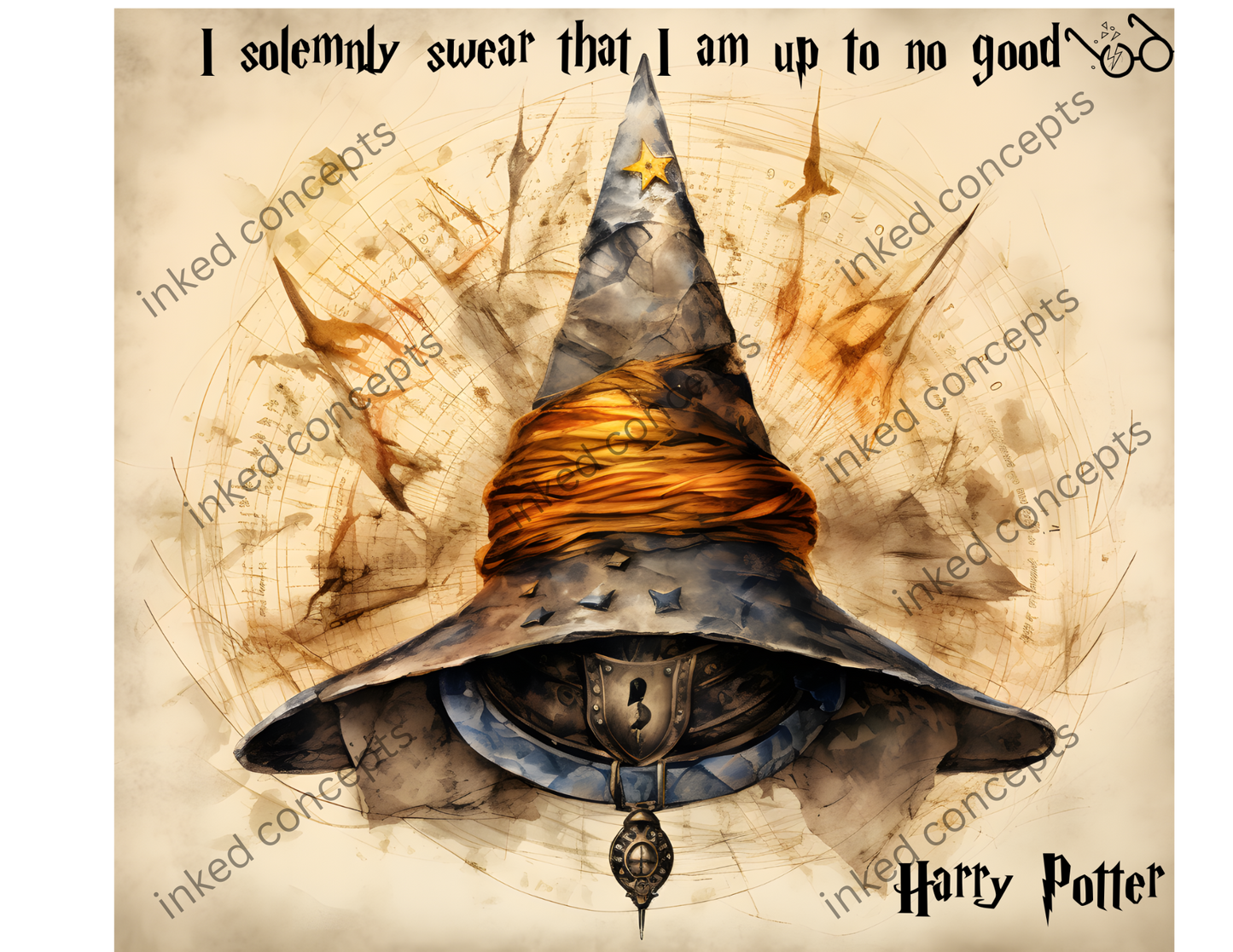 Witches Hat I Solemnly Swear I That I Am Up To No Good