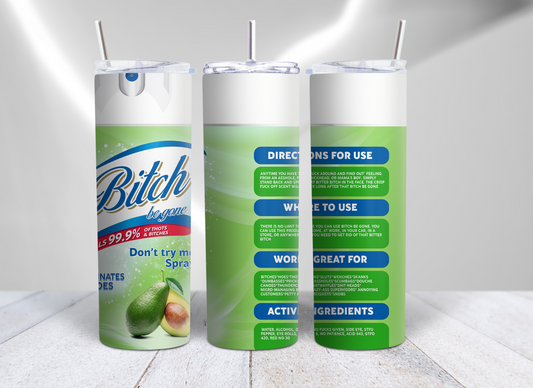Bitch Be Gone Scents With White Spray Nozzle