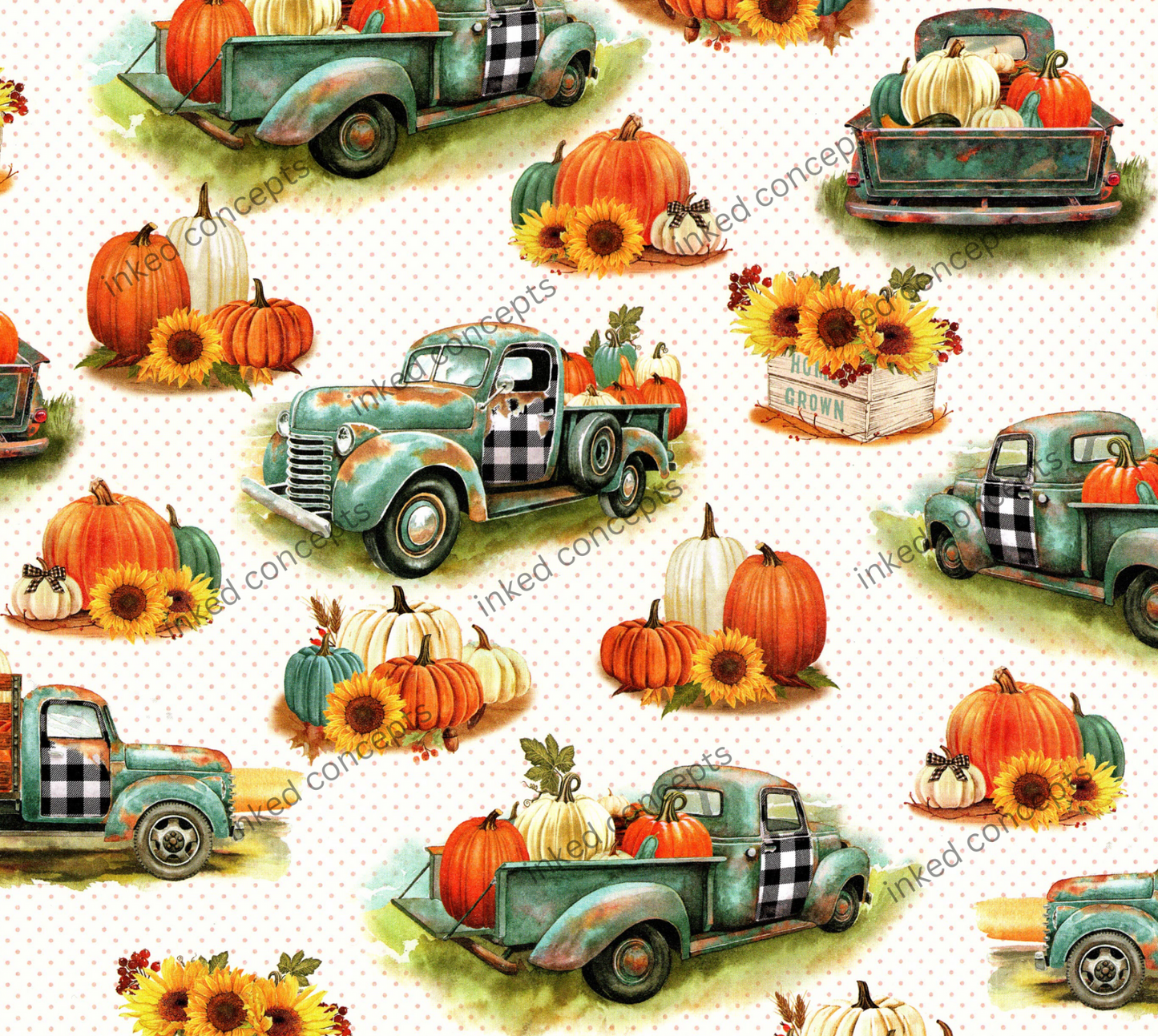 Antique Fall Truck