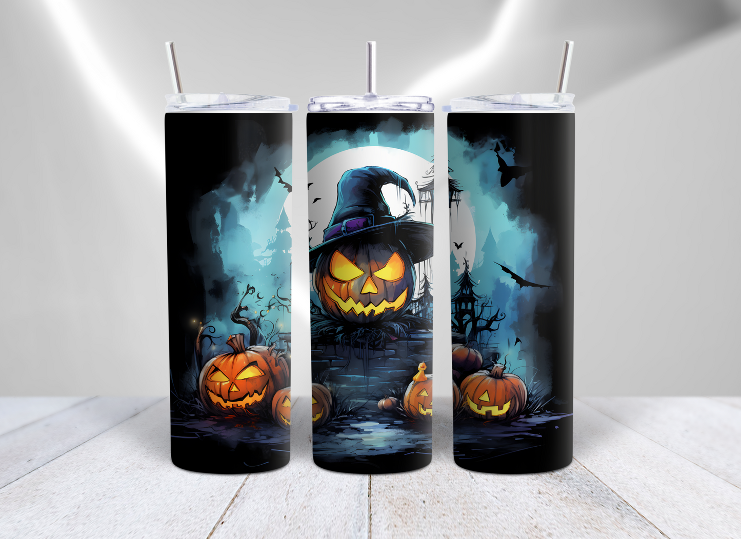 Cranky Pumpkin With Babies (Glow Available)